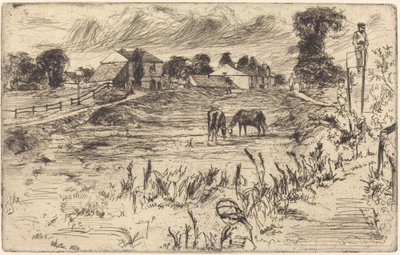 منظر طبيعي مع الحصان ، 1859. بواسطة جيمس أبوت ماكنيل ويسلر