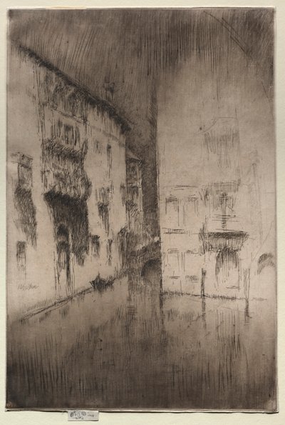 الموسيقى الليلية: القصور ، 1886. بواسطة جيمس أبوت ماكنيل ويسلر