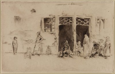 النساء المسنات ، 1879-1880. بواسطة جيمس أبوت ماكنيل ويسلر
