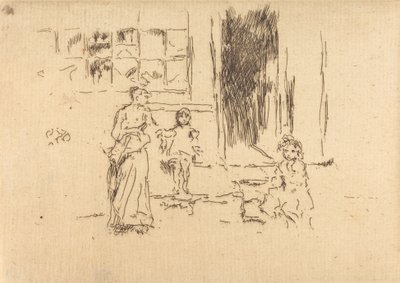 ثوب نسائي لين ، ج. 18861888. بواسطة جيمس أبوت ماكنيل ويسلر