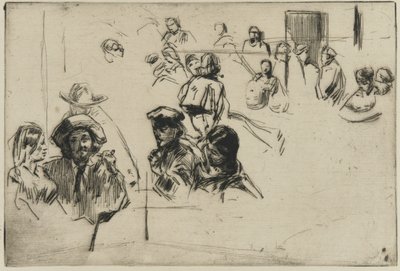 طريق راتكليف السريع ، 1861 (نقطة جاف على الورق) بواسطة جيمس أبوت ماكنيل ويسلر