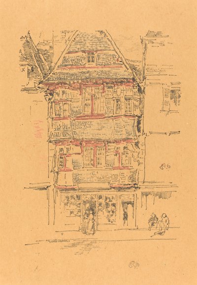 البيت الأحمر ، بيمبول ، 1893. بواسطة جيمس أبوت ماكنيل ويسلر