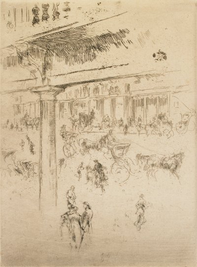ريجنت كوادرانت ، 1880-1881. بواسطة جيمس أبوت ماكنيل ويسلر
