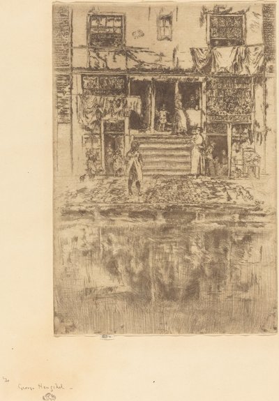 ستبس ، أمستردام ، 1889. بواسطة جيمس أبوت ماكنيل ويسلر