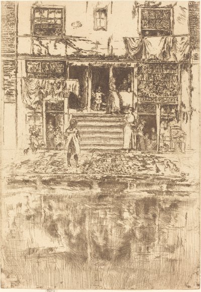 ستبس ، أمستردام ، 1889. بواسطة جيمس أبوت ماكنيل ويسلر