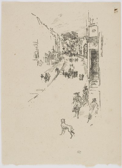 الأحد ، Lyme Regis ، 1895 (litho on paper) بواسطة جيمس أبوت ماكنيل ويسلر