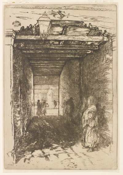 المتسولون 1879-1880. بواسطة جيمس أبوت ماكنيل ويسلر