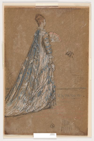 الفستان الأزرق بواسطة James Abbott McNeill Whistler