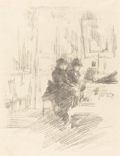 الثنائي ، رقم 2 ، 1894. بواسطة جيمس أبوت ماكنيل ويسلر