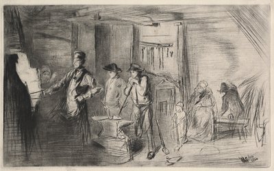 The Forge ، 1862. بواسطة جيمس أبوت ماكنيل ويسلر