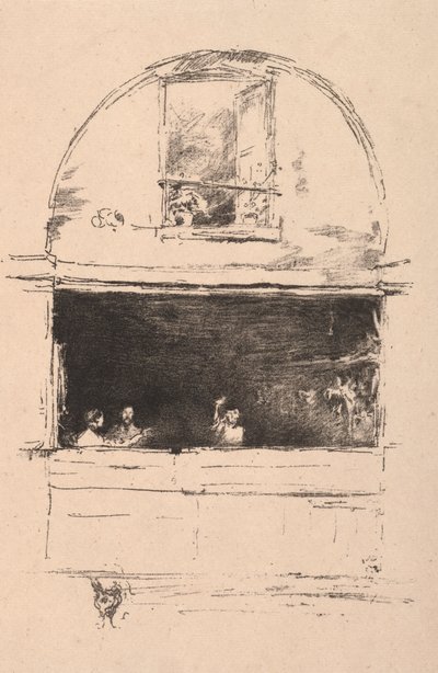 The Forge ، ممر التنين ، 1894. بواسطة جيمس أبوت ماكنيل ويسلر