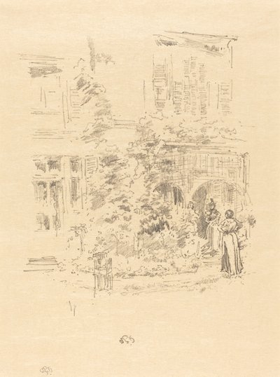 حديقة الشرفة ، 1894. بواسطة جيمس أبوت ماكنيل ويسلر