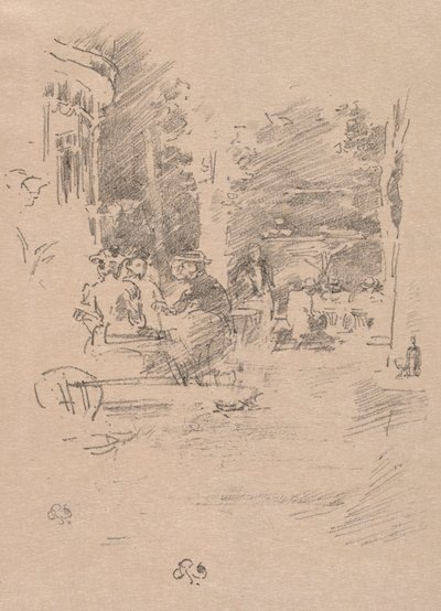 The Litte Café au Bois، 1894. بواسطة جيمس أبوت ماكنيل ويسلر