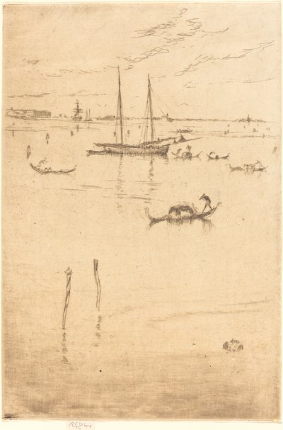 البحيرة الصغيرة 18791880. بواسطة جيمس أبوت ماكنيل ويسلر