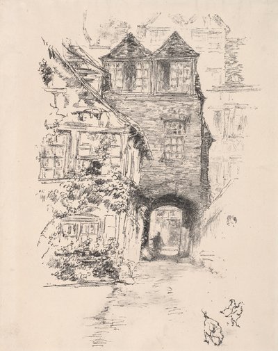 بيت الكهنة ، روان ، 1894. بواسطة جيمس أبوت ماكنيل ويسلر
