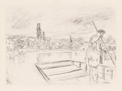 The Punt ، 1861 نُشر عام 1862. بواسطة جيمس أبوت ماكنيل ويسلر