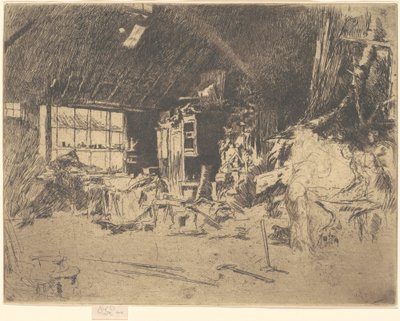 الحدادة ، 1880. بواسطة جيمس أبوت ماكنيل ويسلر
