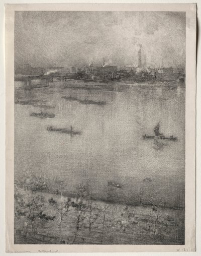 التايمز ، 1896. بواسطة جيمس أبوت ماكنيل ويسلر