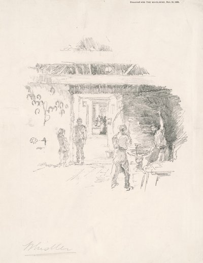 The Tyresmith ، 1890. بواسطة جيمس أبوت ماكنيل ويسلر