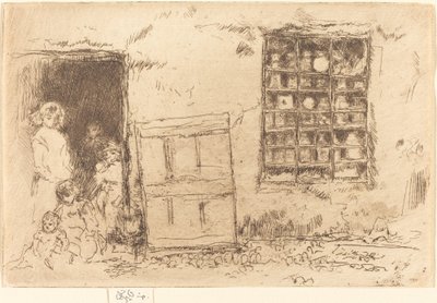 ذا فيليج سويت شوب ، 1887. بواسطة جيمس أبوت ماكنيل ويسلر