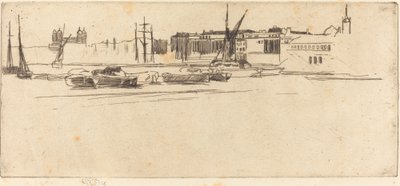 البرج الأبيض ، ج. 1875. بواسطة جيمس أبوت ماكنيل ويسلر