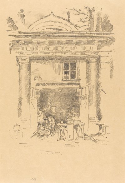The Whitesmiths ، Impasse des Carmélites ، 1894. بواسطة جيمس أبوت ماكنيل ويسلر