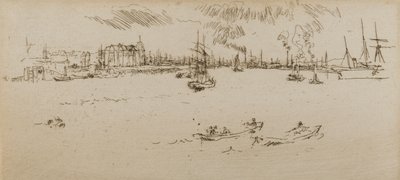 تيلبوري ، 1887. بواسطة جيمس أبوت ماكنيل ويسلر