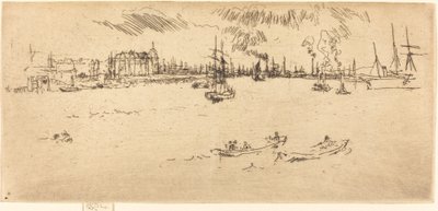 تيلبوري ، 1887. بواسطة جيمس أبوت ماكنيل ويسلر