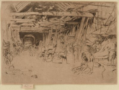 صانع عجلات ، 1879-1880. بواسطة جيمس أبوت ماكنيل ويسلر