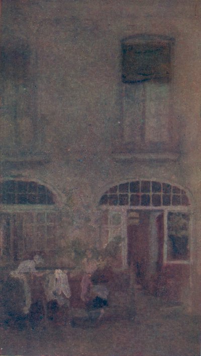 أبيض ورمادي فندق كورتيارد دييب ، 1885 ، 1904 بواسطة جيمس أبوت ماكنيل ويسلر
