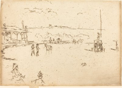 الغرب المتوحش ، بوفالو بيل 1887. بواسطة جيمس أبوت ماكنيل ويسلر