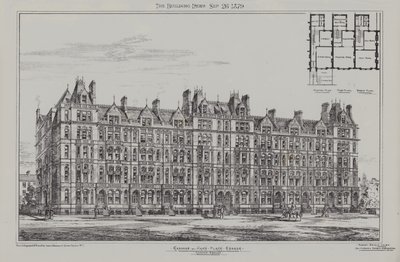 Cadogan Terrace ، Cadogan and Hans Place Estate ، Chelsea ، 1879 بواسطة جيمس أكرمان
