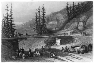 سيملا ، الهند ، c1860. بواسطة جيمس ب. ألين
