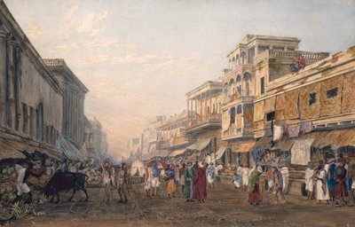 منظر لكلكتا ، حوالي عام 1820 (مائي) بواسطة جيمس بيلي فريزر