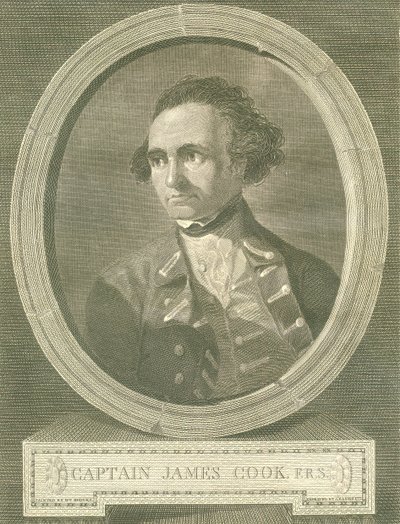 صورة الكابتن جيمس كوك ، 1777 بواسطة جيمس باسيري