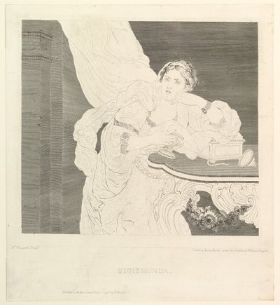 سيجيسموندا ، 5 مايو 1790. بواسطة جيمس باسيري الأول