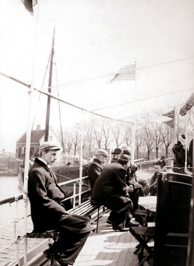 ركاب القوارب ، برويك ، هولندا ، 1898. بواسطة جيمس باتكين