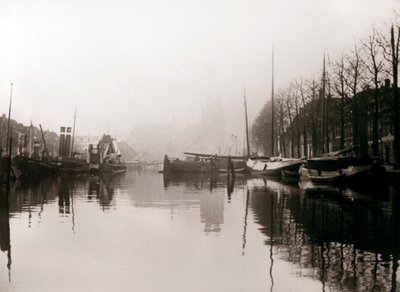 قوارب القناة ، دوردريخت ، هولندا ، 1898. بواسطة جيمس باتكين