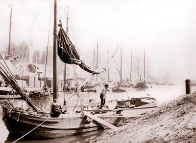 قوارب القناة ، روتردام ، 1898. بواسطة جيمس باتكين