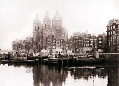كنيسة القديس نيكولاس داخل الجدران ، أمستردام ، 1898. بواسطة جيمس باتكين