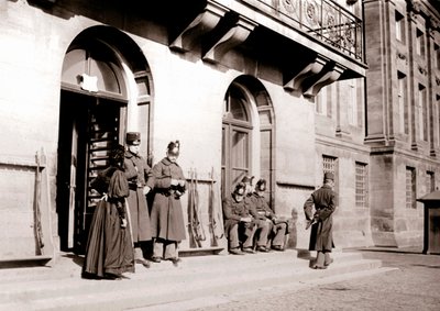 حراس ، أمستردام ، 1898. بواسطة جيمس باتكين