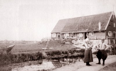 سكان جزيرة ماركن ، هولندا ، 1898. بواسطة جيمس باتكين
