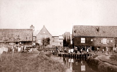 جزيرة ماركن ، هولندا ، 1898. بواسطة جيمس باتكين