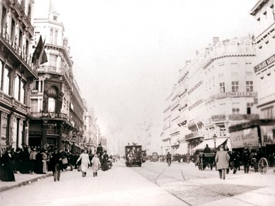مشهد الشارع ، بروكسل ، 1898. بواسطة جيمس باتكين
