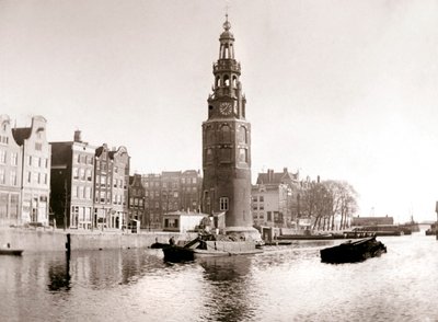 Montelbaanstoren ، أمستردام ، 1898. بواسطة جيمس باتكين