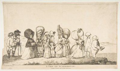 رحلة إلى سكاربورو ، 3 مارس 1783. بواسطة جيمس بريثرتون