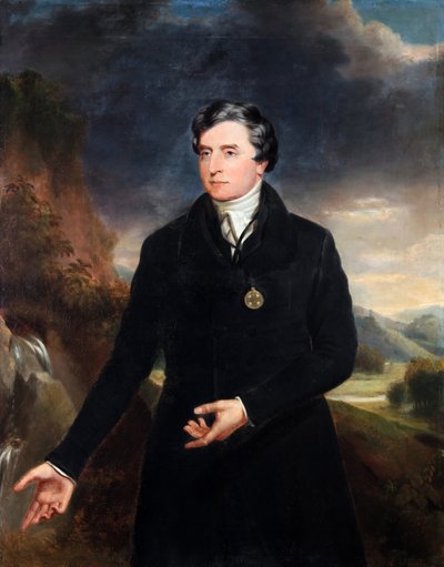صورة الأب ثيوبالد ماثيو ، c.1840 بواسطة James Butler Brenan