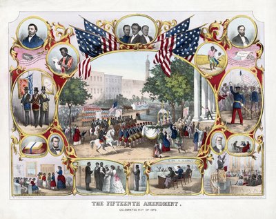 التعديل الخامس عشر. احتفل في 19 مايو بواسطة جيمس كارتر بيرد