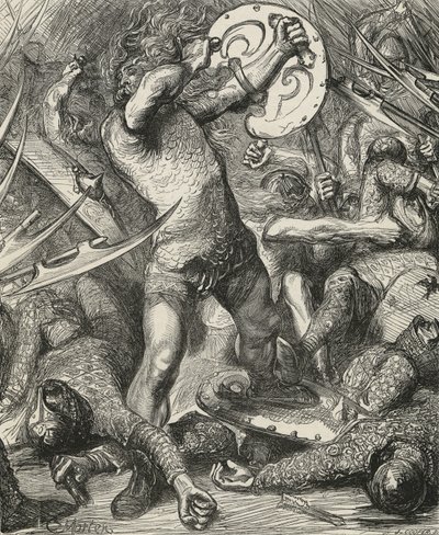 Hereward قطع طريقه من خلال المضيف نورمان بواسطة جيمس كوبر