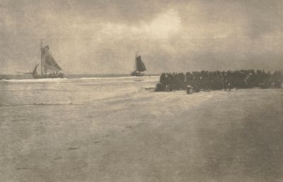عمل الكاميرا: على شاطئ هولندي ، 1904. بواسطة جيمس كريج أنان